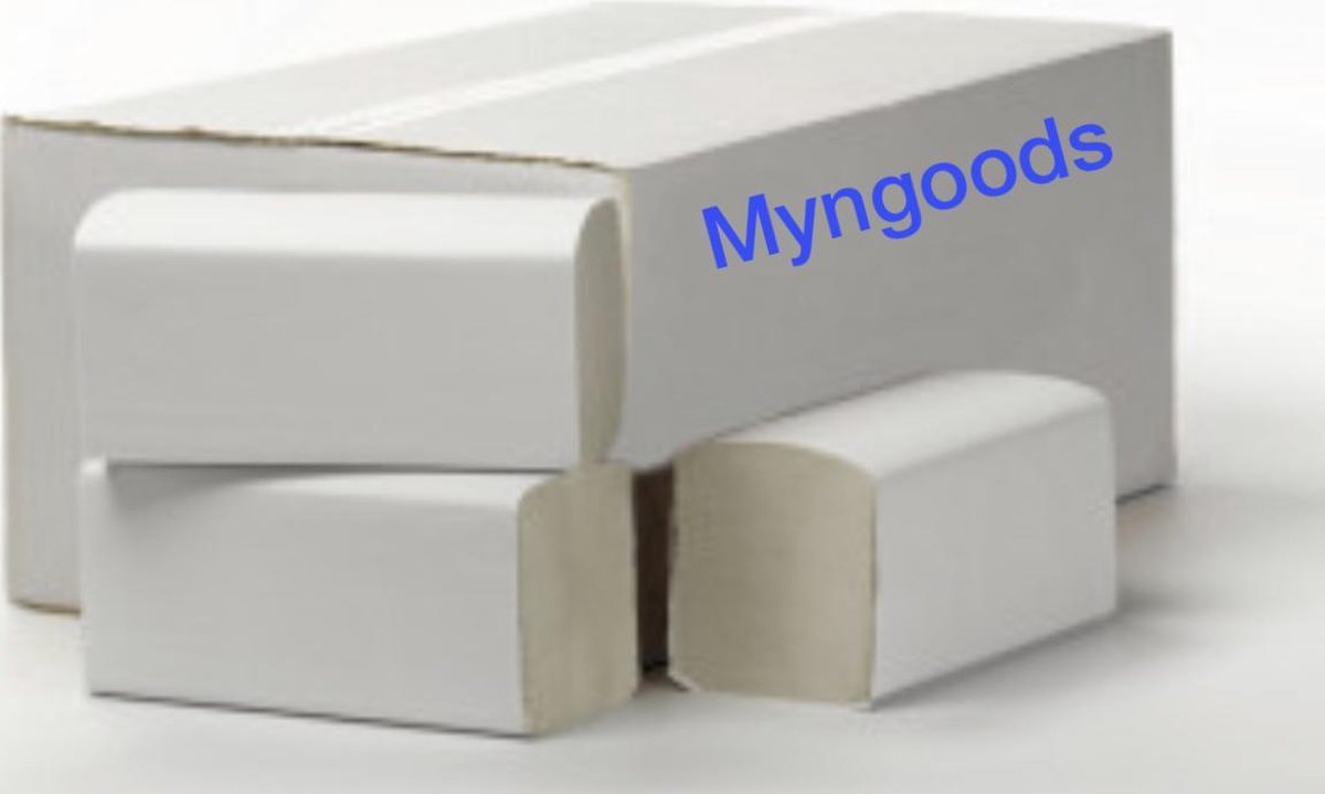 Goedkoopste Papieren handdoeken cellulose 3200 stuks van myngoods C vouw - gevouwen papieren doekjes - hygiëne papier - desinfectie papier