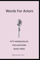 Words for Actors