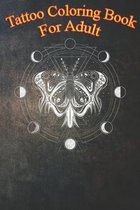 Tattoo Coloring Book For Adult