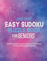 Large Print Easy Sudoku Puzzle Book for Seniors