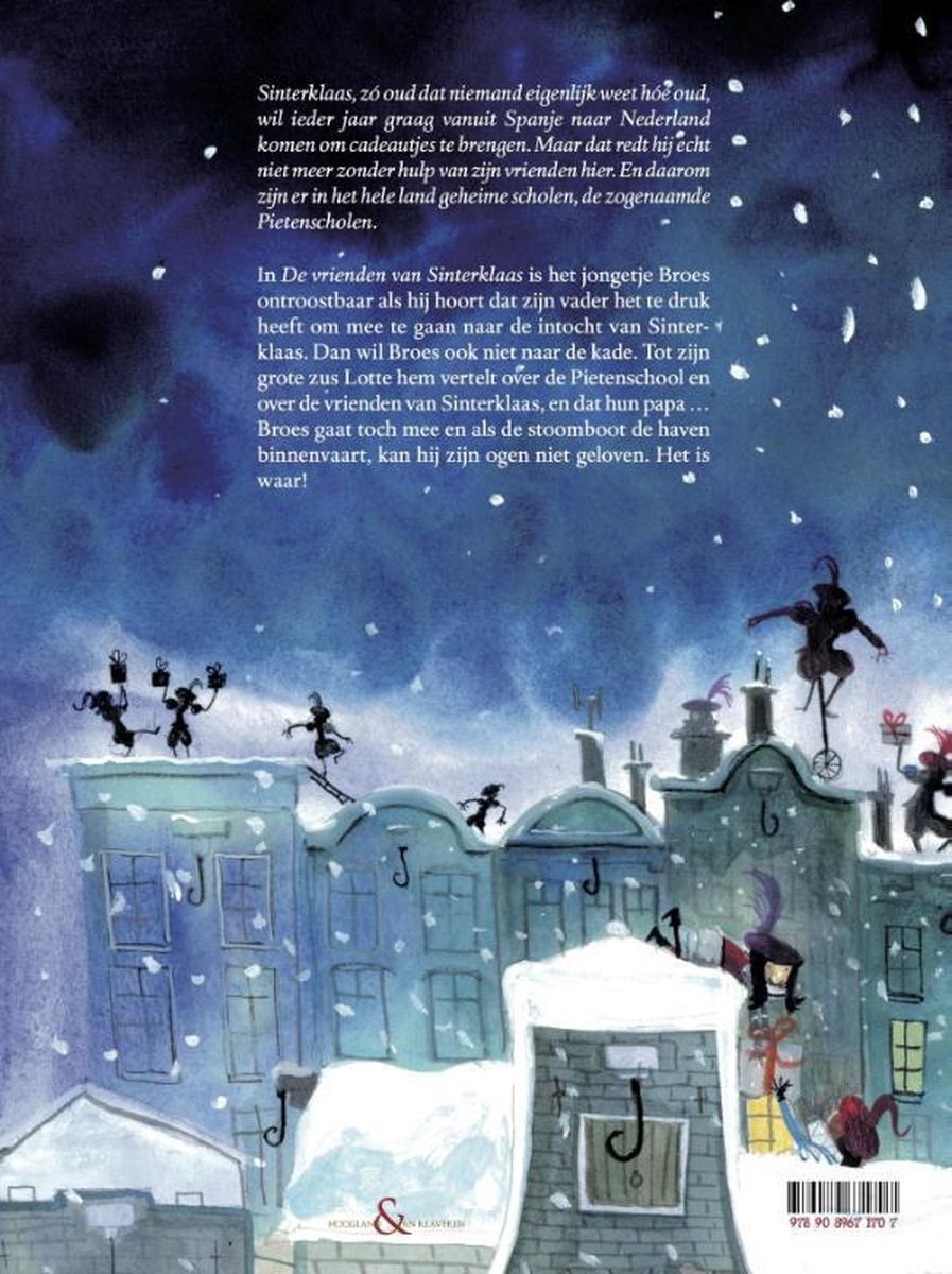 De vrienden van Sinterklaas - back cover