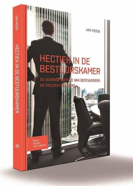 Boek cover Hectiek in de bestuurskamer van Jan Moen (Paperback)