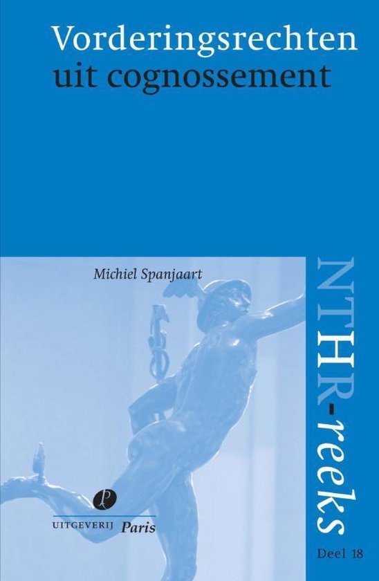 NTHR reeks 18 - Vorderingsrechten uit cognossement - cover