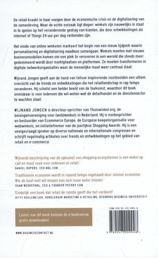 Het einde van online winkelen