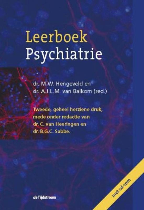 Leerboek psychiatrie - cover