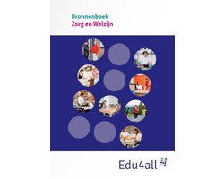 Omslag van Edu4all ZW  -   Bronnenboek zorg en welzijn