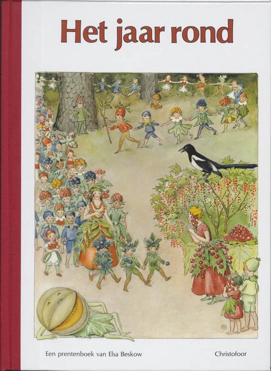Cover van het boek 'Het jaar rond' van Elsa Beskow