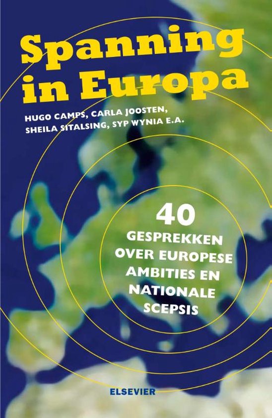 Cover van het boek 'Spanning in Europa' van Hugo Camps