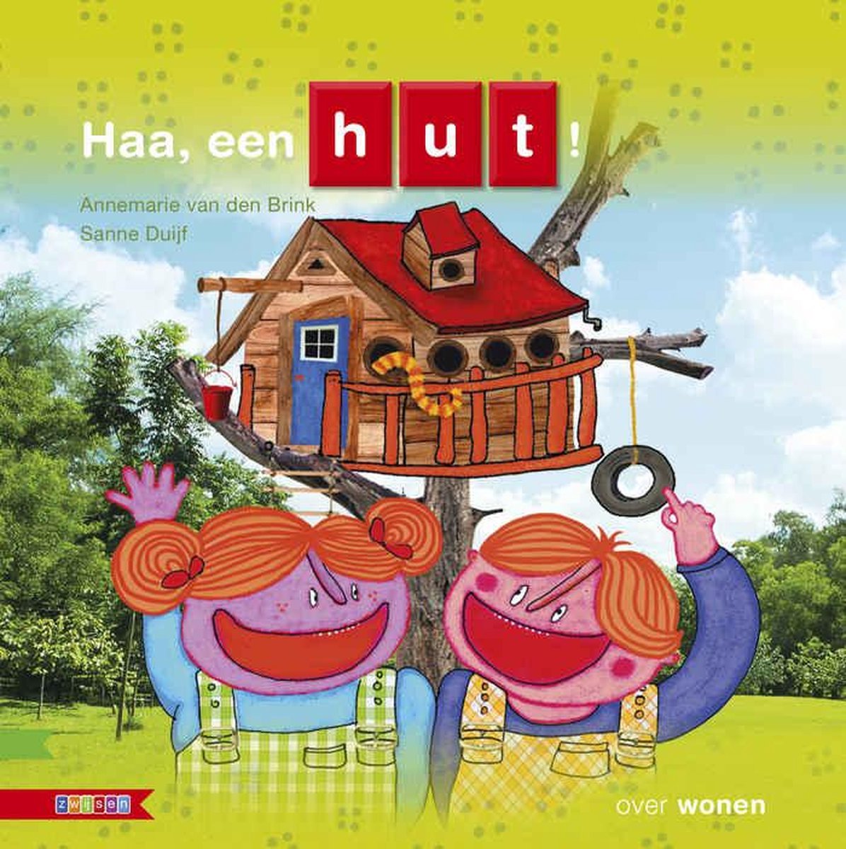 Kleuters samenleesboek - Haa, een hut!