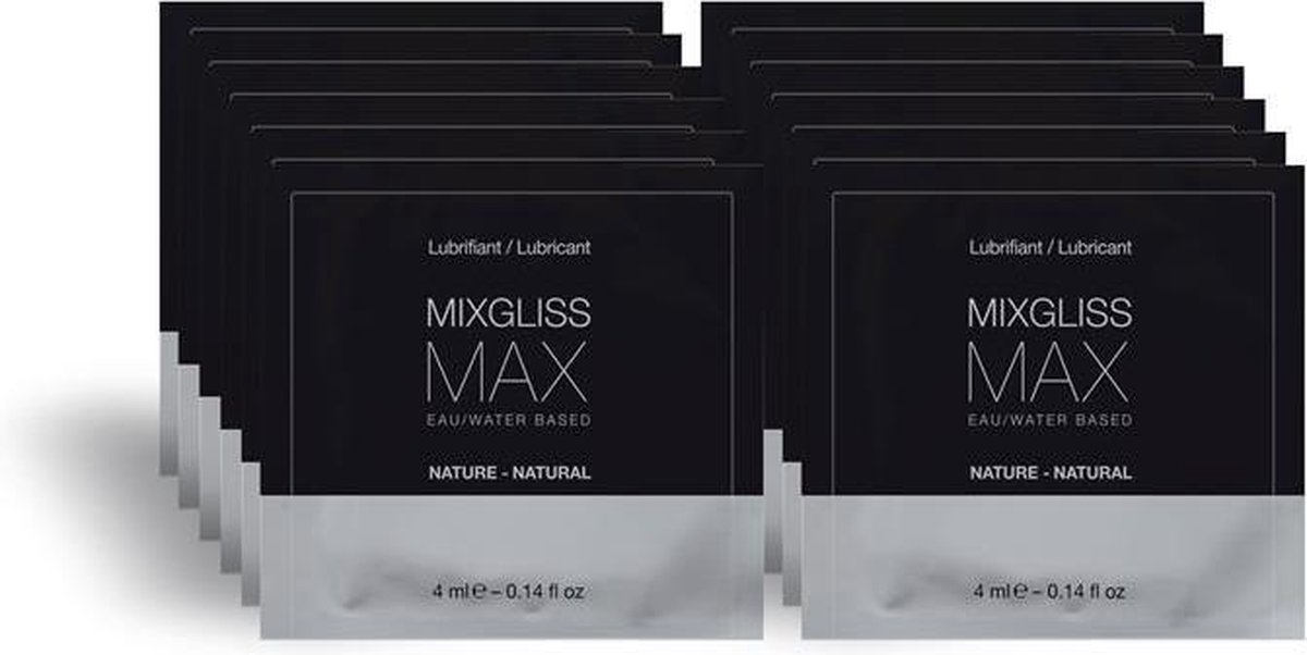 Mixgliss Monodosis Anal Lubricant - Glijmiddel - Ideaal voor Anaal - 12 x monodosis van 4ml