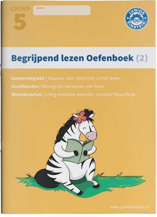 Begrijpend lezen 2 Oefenboek - cover
