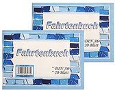 3 x A6 logboek, logboek, ritrapport, ritbewijs, routegegevens