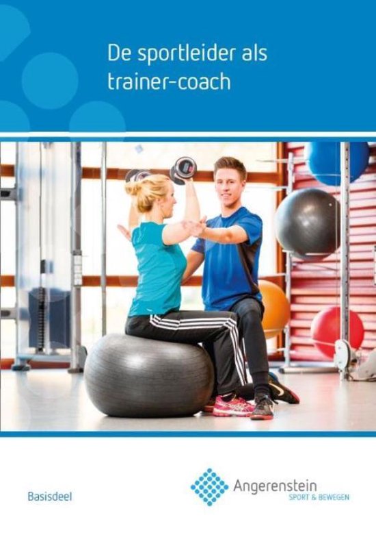 De sportleider als trainer coach - cover