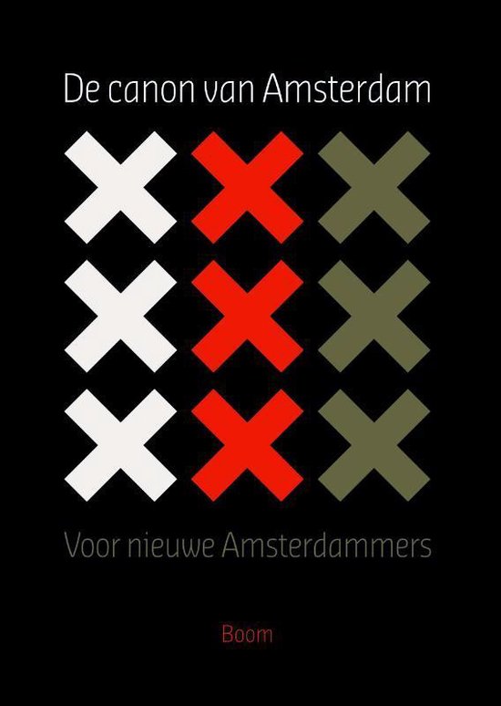 Cover van het boek 'De canon van Amsterdam' van A. Bakker