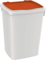 Ferplast Opslagdoos Hondenvoer 26 Liter Oranje/wit