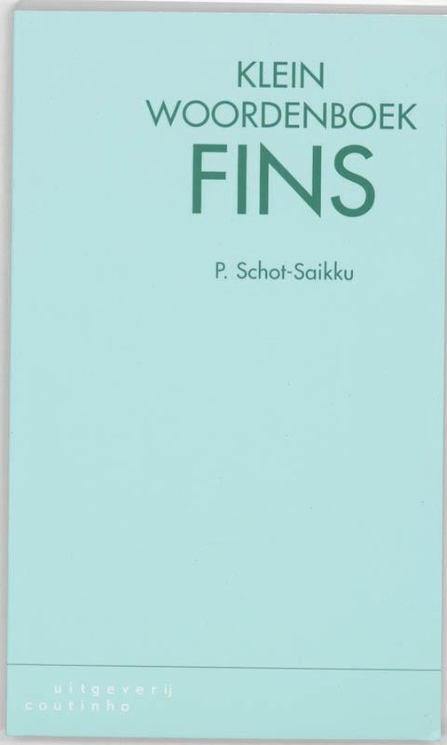 Cover van het boek 'Klein woordenboek Fins' van Päivi Schot-Saikku