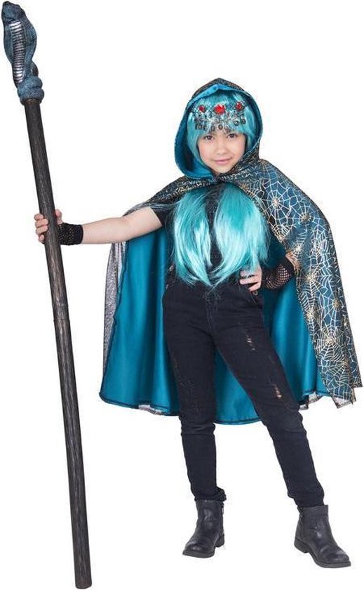 Amycute Betoverend Cosplay-kostuum Voor Volwassenen, Inclusief Cape Stropdas Brilframe Toverstaf Voor Magische Feestjes Carnaval Verkleedpartijen Partykostuum Halloween
