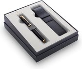 Parker giftbox IM vulpen + pen pouch, zwart GT
