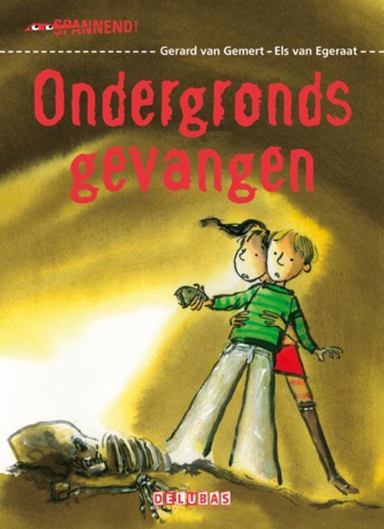 Cover van het boek 'Ondergronds gevangen' van Gerard van Gemert