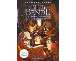 Omslag van De Bieb-bende 1 - De legende van de Hemelrijders