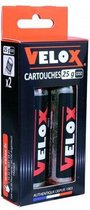 Velox co2-cardridge met draad 25 gram 2 op blister 753715