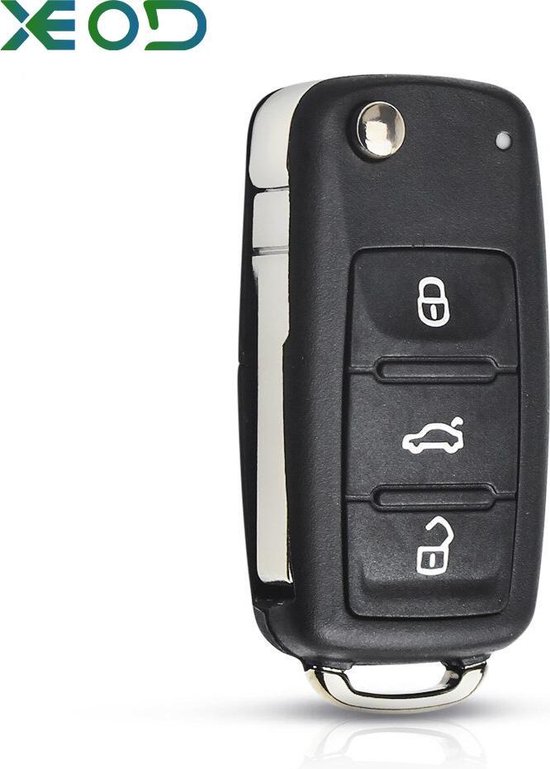 Autosleutelbehuizing - sleutelbehuizing auto - sleutel - Autosleutel / Volkswagen Golf 6 Polo 6R Up