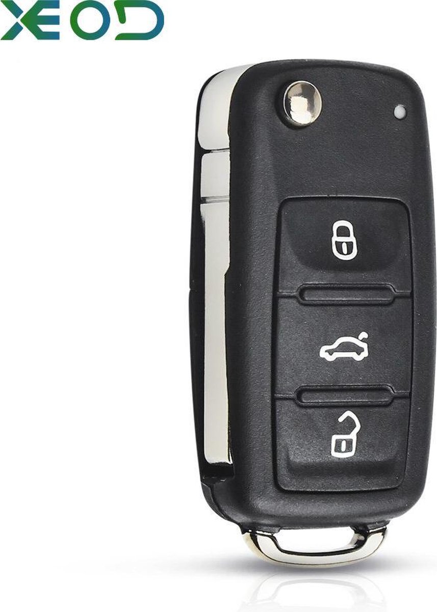 Autosleutelbehuizing - sleutelbehuizing auto - sleutel - Autosleutel /  Volkswagen Golf... | bol.com