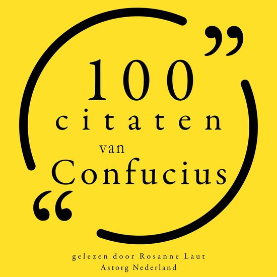 100 citaten van Confucius - cover