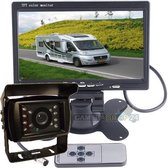 Auto / Camper Camera - 600tvl + Monitor - Nachtzicht 10m - Kijkhoek 120 Graden - Inclusief Bevestigingsbeugel