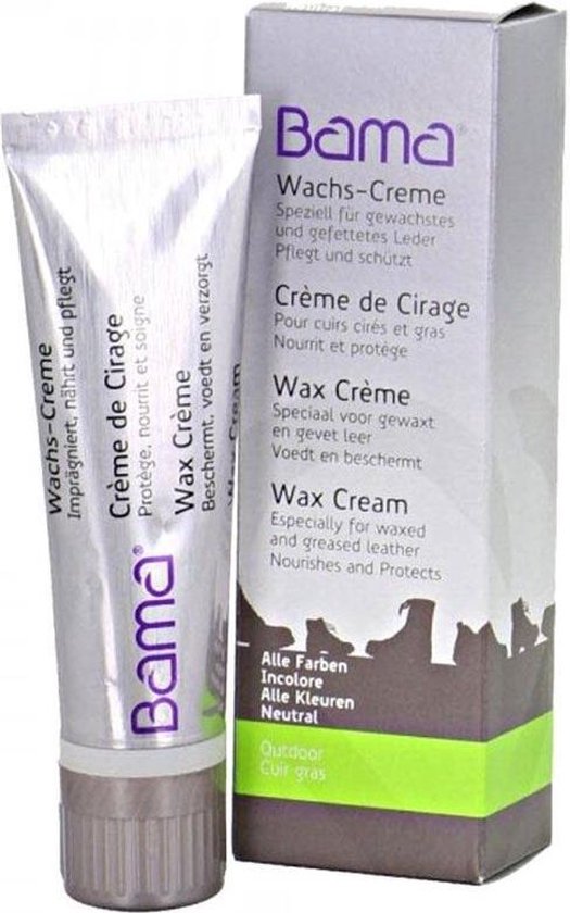 Bama Wax Cream  neutraal voor alle kleuren - Bama