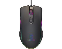 DINTO® Gaming Muis S103 - Optische - 6400 DPI - RGB - Game Muis
