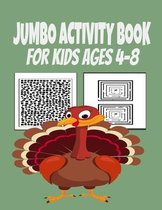 Jumbo Activity Book for Kids Ages 4-8