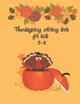 thanksgiving coloring book for kids 3-8