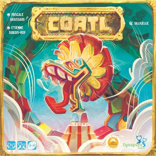 Afbeelding van het spel Coatl (Engels/Franstalig bordspel)