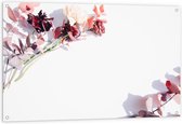 Tuinposter – Bloemenkader - 120x80cm Foto op Tuinposter  (wanddecoratie voor buiten en binnen)