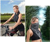Motor sjaal - motor masker - ski masker - motor gezichtsmasker - ski gezichtsmasker grijs