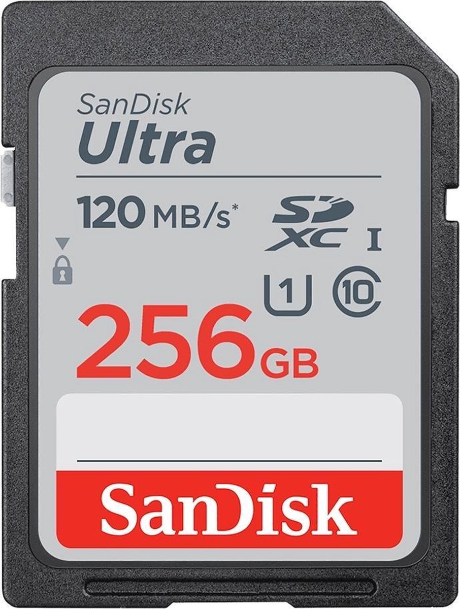 SanDisk SDXC Ultra 256GB 120MB/s