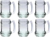 6 x Captain Morgan Spiced Glazen / Pullen