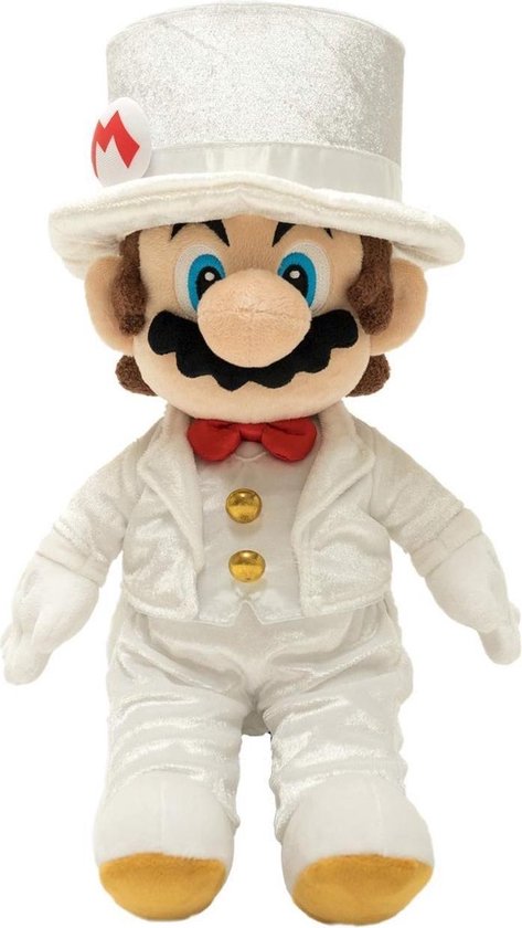 Oorlogszuchtig Bont Geavanceerde Super Mario Odyssey: Mario Groom 40 cm -Pluche | bol.com