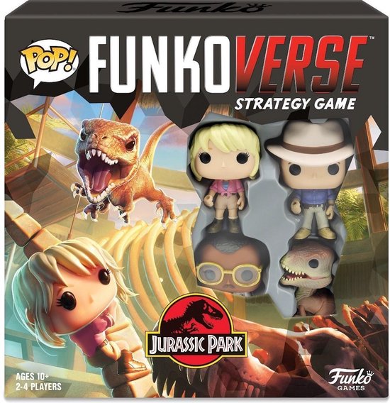 Afbeelding van het spel Funko Pop! Funkoverse Jurassic Park 100 Base Set