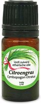 etherische olie Citroengras 5 ml vegan transparant