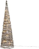 Pyramide de Noël lumineuse Lumineo - LED - Naturel/ Wit Chaud /Neige - H 90cm