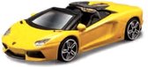 Bburago LAMBORGHINI AVENTADOR ROADSTER 2013 geel schaalmodel 1:43