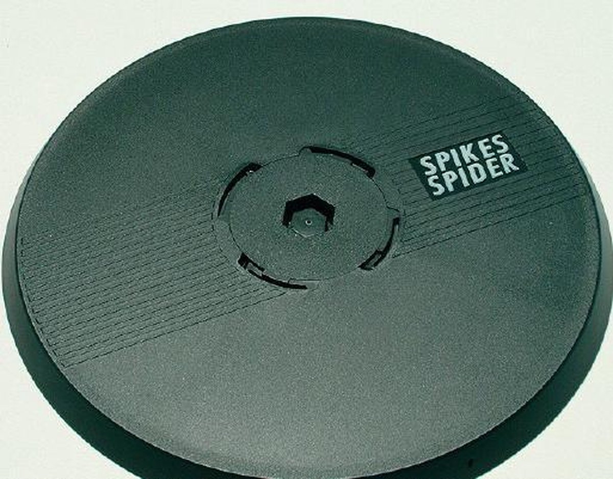 Spikes Spider Afdekplaat zwart / hub cover black M (1 stuk)