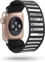 Elastische band spiegel geschikt voor Apple Watch 38 en 40mm (alle generaties)