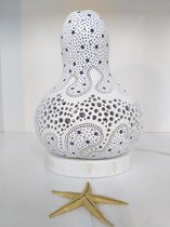 Turkse lamp - Kalebas -  "Shine" - sfeerverlichting - handgemaakt -  fles pompoen - Gourd lamp - Kerstcadeau