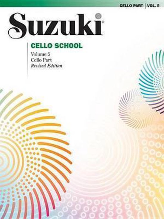 Suzuki Cello School Cello Part, Vol. 05 (Revised)