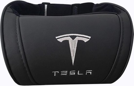 Autostoel Hoofdsteun Lendensteun Voor Tesla Model 3 Highland 2024,Autostoel Nekkussen Lendensteun Rugkussen voor het verlichten van nekvermoeidheid,E-Coffee A pair