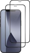2x Screenprotector Geschikt voor: iPhone 12 Pro Screen Protector [2-Pack] Tempered Glas Screenprotector Volledige dekking Scherm glas