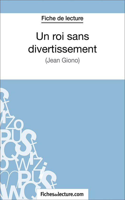 Un roi sans divertissement - cover